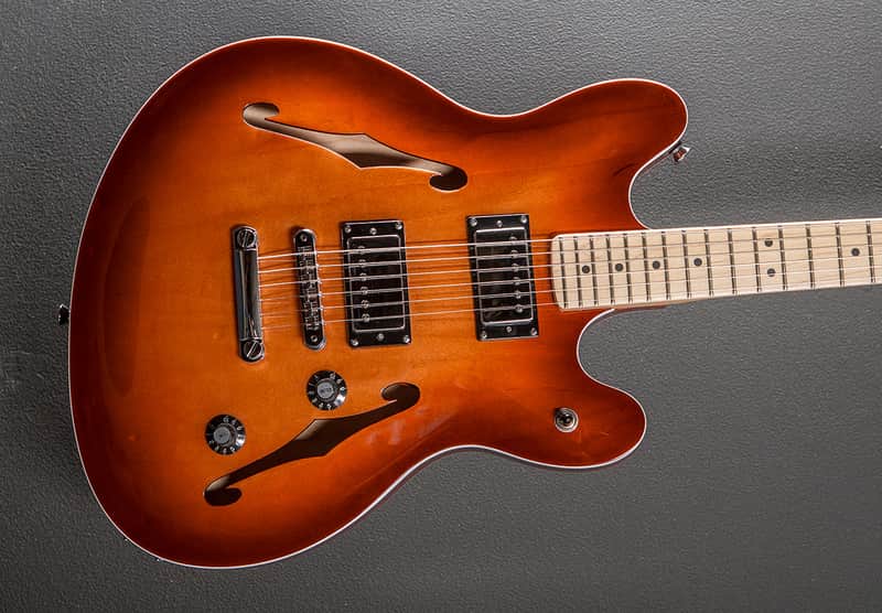 Squier Affinity Series Starcaster Deluxe - Sienna Sunburst image 1