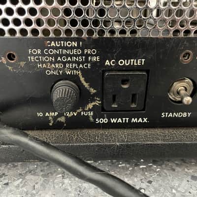 Ampeg SVT "Black Line" 300-Watt Bass Amp Head 1972 - 1975 - Black image 16