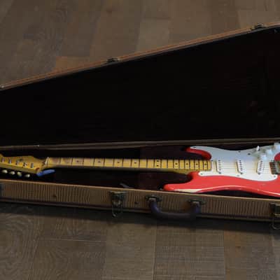 2017 Nash Guitars S57 Ash Electric Guitar Fiesta Red Relic + OHSC image 22