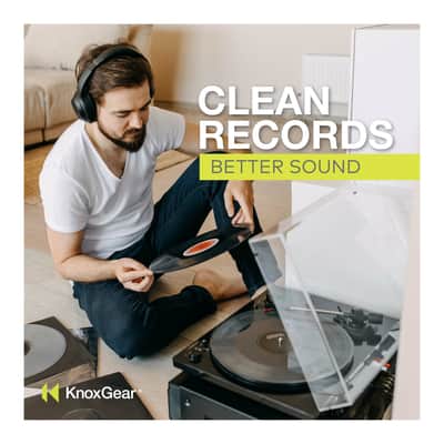 Knox Gear Vinyl Record Cleaning Kit to Reduce Static and Skips imagen 25