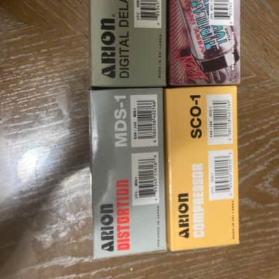 Arion NIB NOS Lot of 4 Guitar Effects Pedals 2000’s image 4