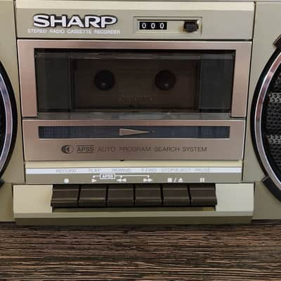 SHARP GF-5757 Rare Vintage Serviced Japan Cassette Deck Boombox Warranty image 15