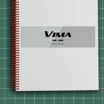 Roland Vima RK-300 — 2 in 1 Owners Manual Guide Guide — 257 Pages — USA Made image 1