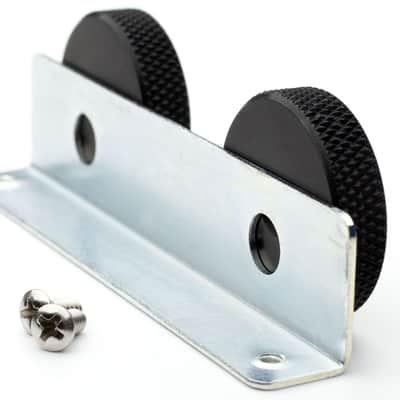 Fender Bracket + (2) Fender Roller Knobs, for Jazzmaster Mini Pots