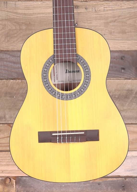 Ibanez GA1 1/2-Size Classical Acoustic Guitar Open Pore Amber image 1