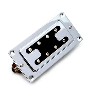 4String Chrome Bass Guitar Pickups Humbucker Set (N+B) Double Coil Pickup image 2