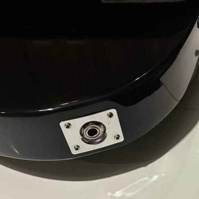 Tele Electric Guitar Body Black image 3