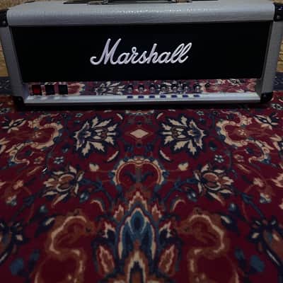 Marshall Silver Jubilee 2555X Reissue 2-Channel 100-Watt Guitar Amp Head 2015 - Present - Silver image 15