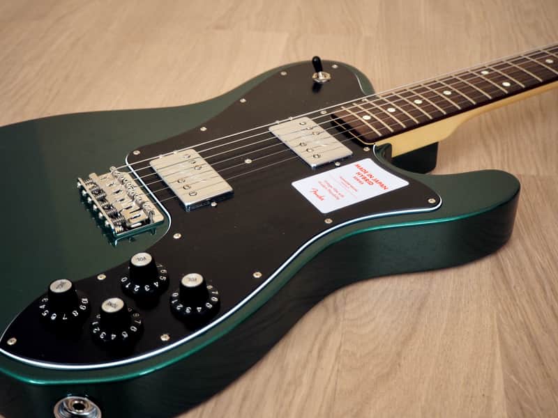 ギター Fender Japan Hybrid Telecaster Deluxe 2020 Fender Hybrid Telecaster Deluxe Sherwood Green Mint | Reverb