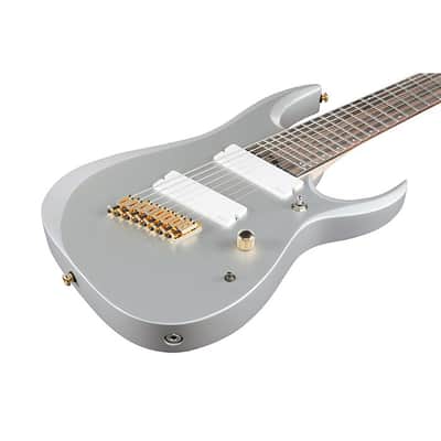 Ibanez Axe Design Lab RGDMS8 Multi-scale 8-string Guitar w/ Fishman Fluence Pickups - Classic Silver Matte image 5