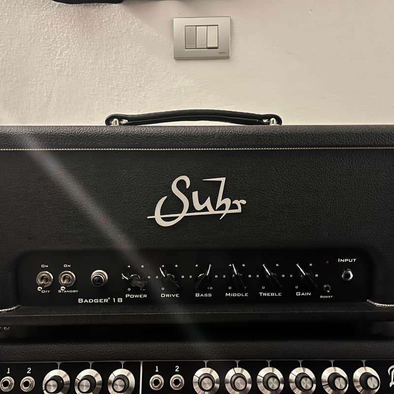 2006 – 2015 Suhr Badger 18 18-Watt Guitar Amp Head Black