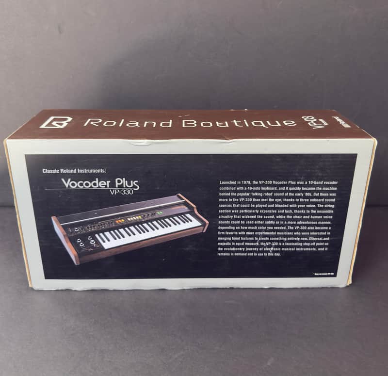 Roland VP-03 Boutique Series Vocoder Plus Synthesizer Module image 1