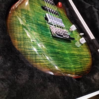 MUSIC MAN Luke 3 HSS Lusciou Green Flame Fi Ro Ma image 6
