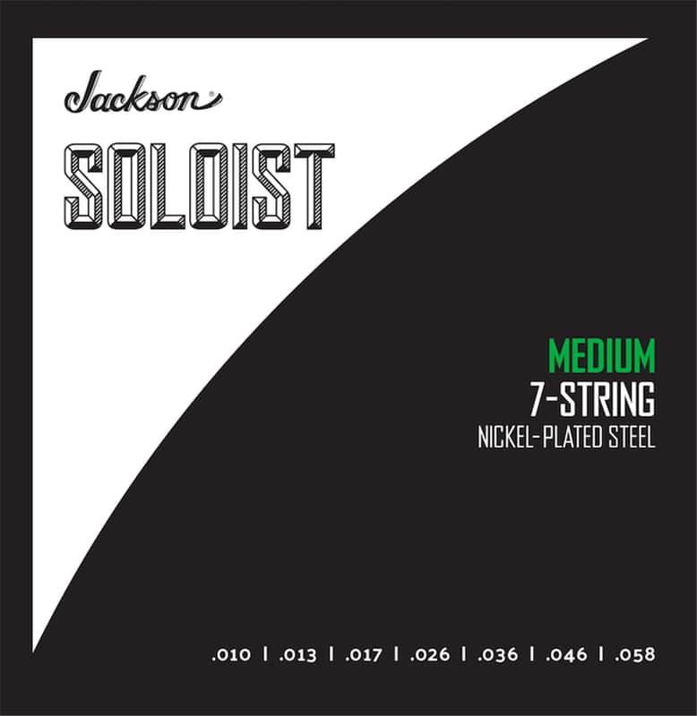 Jackson Soloist Strings 7 String, Medium .010-.058 image 1