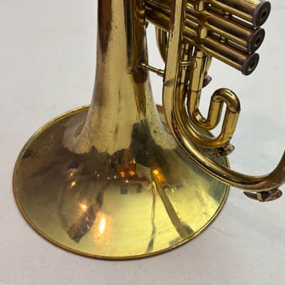 Blessing M-400 Mellophone — Lacquered Brass, Hard Case + Accessories image 12