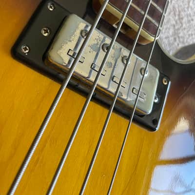 Ventura Bass EB2 - style - Vintage Sunburst - 1970's image 12