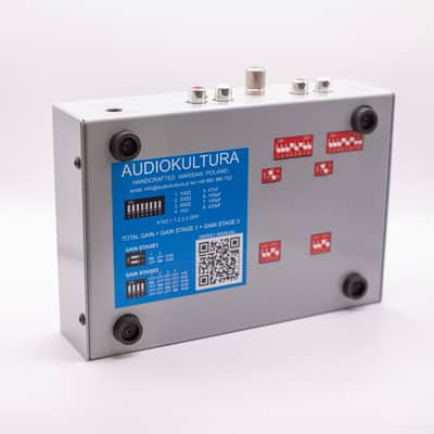 Audiokultura Iskra1 RIAA Phono Preamplifier. Silver Plain. image 3