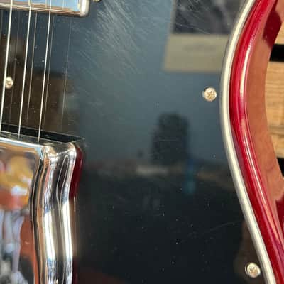 Fender American Vintage II 1977 Telecaster Custom Guitar, Maple Neck, Wine +Case image 4
