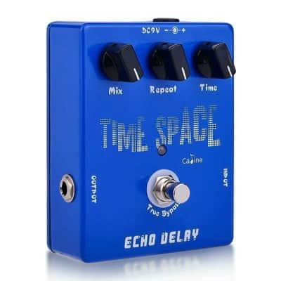 Caline CP-17 Time Space Echo Delay Pedal 600ms Max True Bypass, FREE PICK + HOLDER+ FREE SHIP USA image 7