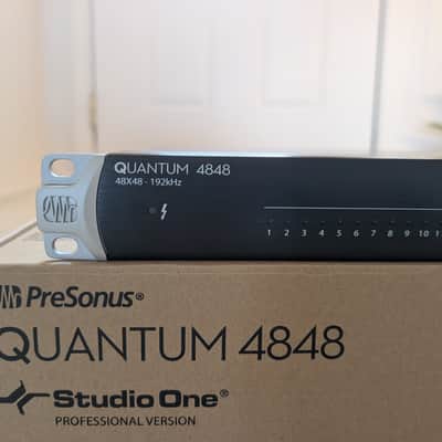 PreSonus Quantum 4848 Thunderbolt 2 Audio Interface Black image 6