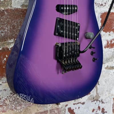 Kramer SK-3 1988 Purple Sunburst MIJ ESP Japan image 2