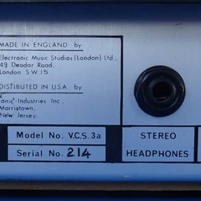 EMS VCS3 1969 + Crickewood DK2 + documents , fully serviced, many mods image 11