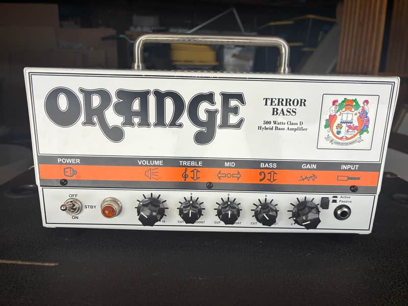 Orange Terror Bass 500-Watt Bass Amp Head 2010 - Present - White image 1