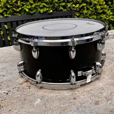 ✮ULTRA RARE✮Vintage✮YAMAHA OAK Custom ✮14" x7 " SNARE✮MUSASHI BLACK✮+ ALUMINIUM DIE CAST ! image 6