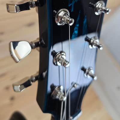 Gibson Custom Shop Les Paul Axcess Custom Figured with Stopbar Tailpiece - Peacock Widow image 23
