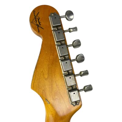 Fender Custom Shop 56 Reissue Stratocaster 2021 - Scalloped - Vintage White - Relic image 12