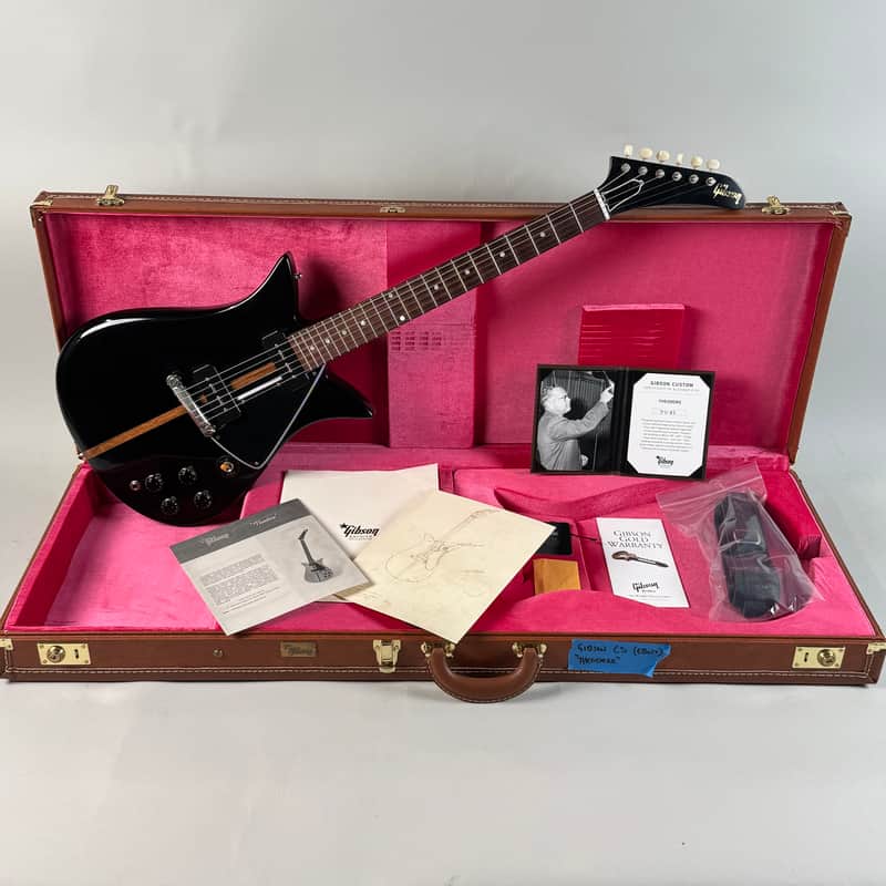 2022 Gibson Archive Series Theodore Custom Ebony image 1