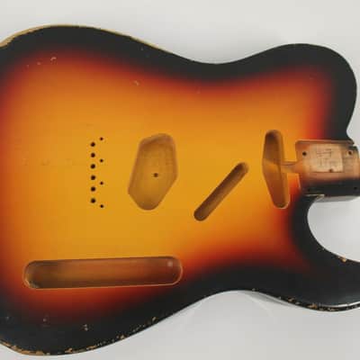 MJT Official Custom Order Vintage Aged Nitro Finish Guitar Body Mark Jenny VTT image 6