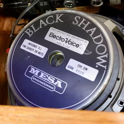 Mesa Boogie Mark Five 25 2-Channel 25-Watt Custom Guitar Combo - Red Oak & Wicker With Electro-Voice Black Shadow image 18