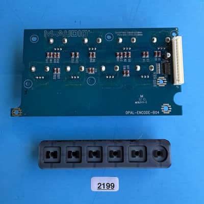 M-AUDIO AXIOM PRO 49 MIDI Controller Part: Encoder Knob PCB Board & Pad image 3