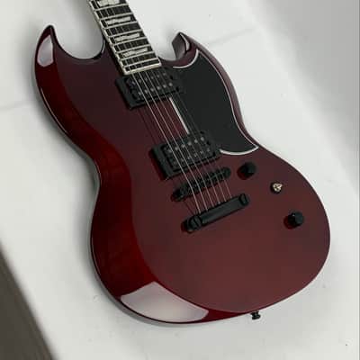 ESP E-II Viper Electric Guitar See Thru Black Cherry + ESP Case - B-Stock - EII E II image 7