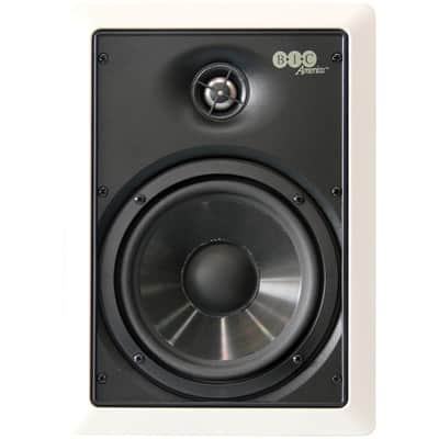 BIC America M-PRO6W Muro Outdoor 6.5" w/ Pivoting Tweeters In-Wall Speakers 150W image 3