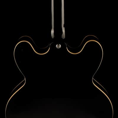 Pre Owned Epiphone Dot Ebony With Bigsby With Case image 12