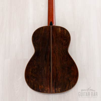 1974 Toshihiko Nakade Model 1500S Vintage Classical Guitar, Spruce + Brazilian Rosewood w/ Case image 3