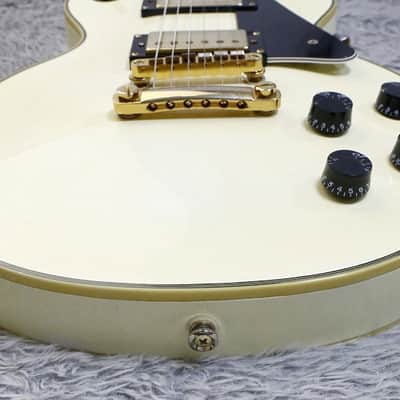 2008 made Epiphone CHINA Les Paul Custom Alpine White Qingdao Made in China image 10