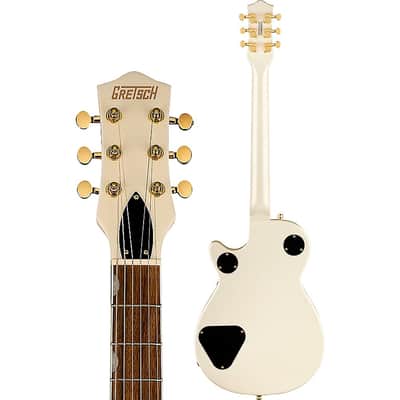 Gretsch Guitars G5237TG Electromatic Jet FT Bigsby LTD Electric Guitar - Regular Champagne White image 4