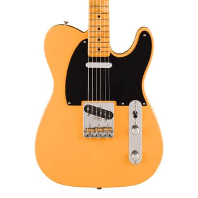 Fender 75th Anniversary Vintera Road Worn 1951 Telecaster Electric Guitar - Maple Fingerboard - Butterscotch Blonde image 1