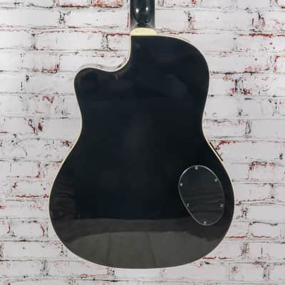 Alvarez - 1590 Fusion (Yairi DY-88-Style)  Acoustic Electric Guitar - Black - w/HSC - x4391 - USED image 2
