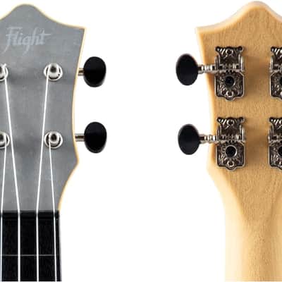 Flight TUS65 Silver Soprano Travel Ukulele New - Silver image 10