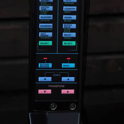 Casio DG-10 Digital synth guitar 1986 grey/blue Made In Japan image 7