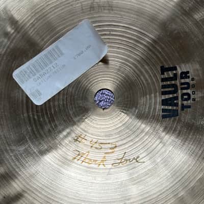Sabian Artisan Vault 22 Inch Medium Ride Cymbal, 3,113 Grams, Video Demo. (RARE) image 5