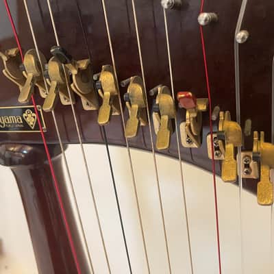 Aoyama (Elysian) Clive Morley 34 String Harp Hempson Harp - Mahogany image 3