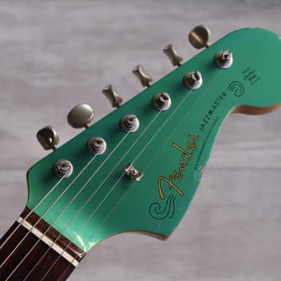 1999 Fender Japan JM66-MH '66 Reissue Jazzmaster (Ocean Turquoise) image 2