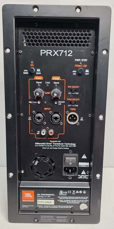 JBL PRX712 Amp Module Part # 5058665 Fully Working 100% image 1