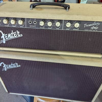 Fender Tremolux  1962 - Blonde RARE 1x12 image 3