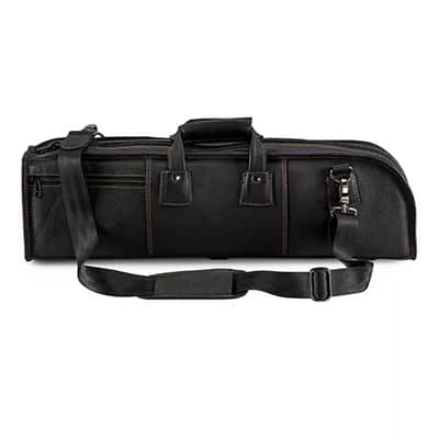 Gard Elite Black Leather Single Trumpet Gig Bag image 6